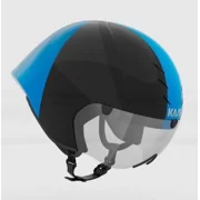 Kask MISTRAL Bike Helmet, Black /Light Blue, Large