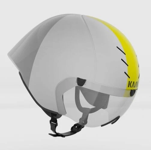 Kask MISTRAL Bike Helmet, White /Silver, Large
