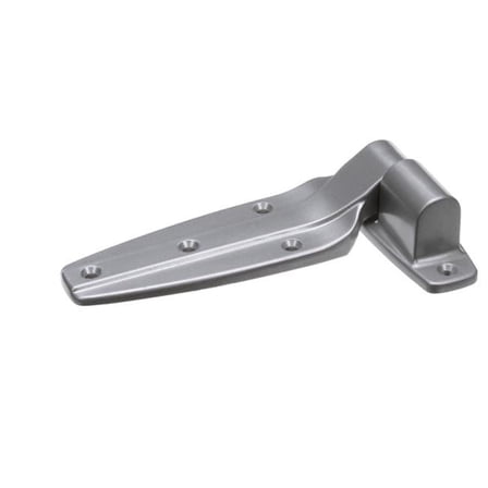 Kason 1245-000004 Silver Flush Hinge