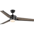 thumbnail image 1 of Kasota Collection 56-Inch Three-Blade Tan Linen/Oil Rubbed Bronze LED DC Motor Modern Ceiling Fan, 1 of 2
