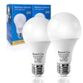 thumbnail image 1 of Kasotile Dusk to Dawn Light Bulbs Outdoor 80 Watt Equivalent, Motion Sensing LED Light Bulb, 9W Cold White 6000K, 800Lumen, A19 E26 Bulbs,2pack., 1 of 1