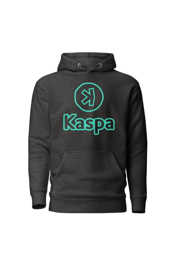Kaspa Crypto Hoodie Kaspa Merch Kaspa Gift Hoodie Kaspa Miner Hoodie Kaspa Mining Hoodie Kaspa Hoodie Kaspa Crypto Merch (Charcoal Heather, XL)