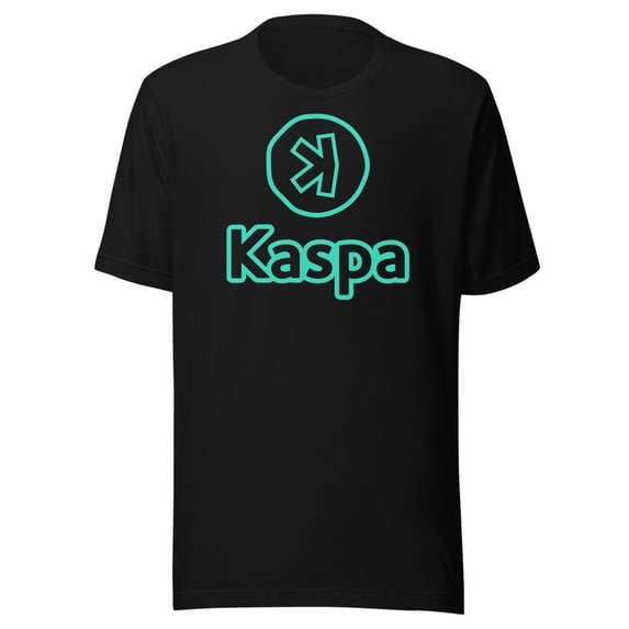 Kaspa Crypto Shirt Kaspa Merch Kaspa Gift Shirt Kaspa Miner Tshirt Kaspa Mining Shirt Kaspa Tshirt Kaspa Crypto Merch Shirt (Black, S)