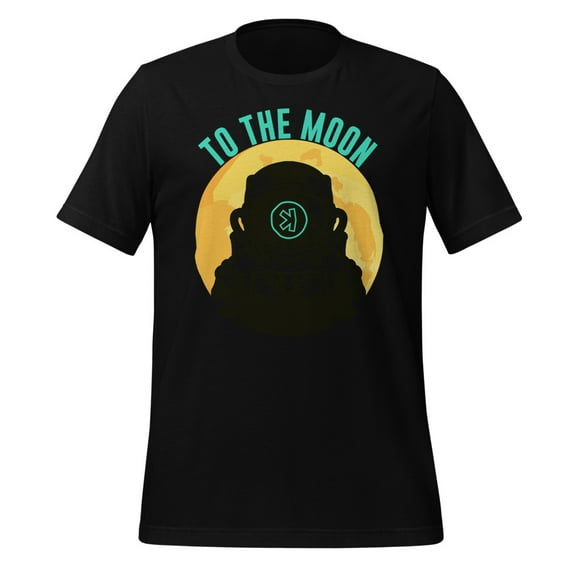 Kaspa Crypto To The Moon Shirt, Unisex, Kaspa Mining Shirt, Kaspa Crypto Miner Shirt, Kaspa Crypto Bullrun Shirt, Kaspa Merch (Black, 3XL)