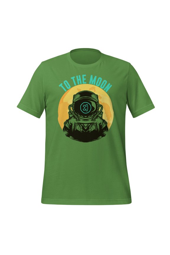 Kaspa Crypto To The Moon Shirt, Unisex, Kaspa Mining Shirt, Kaspa Crypto Miner Shirt, Kaspa Crypto Bullrun Shirt, Kaspa Merch (Leaf, S)