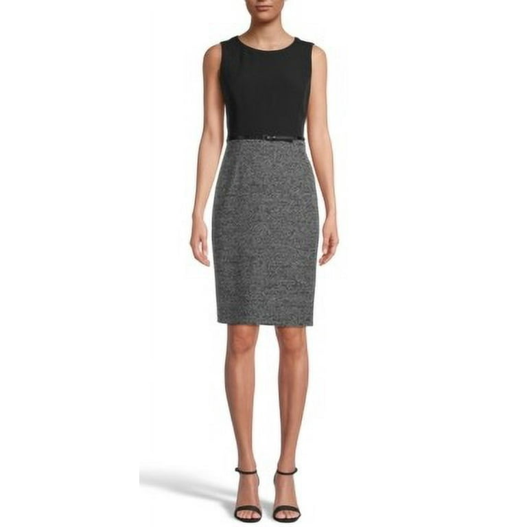 Kasper belted on sale sheath dress