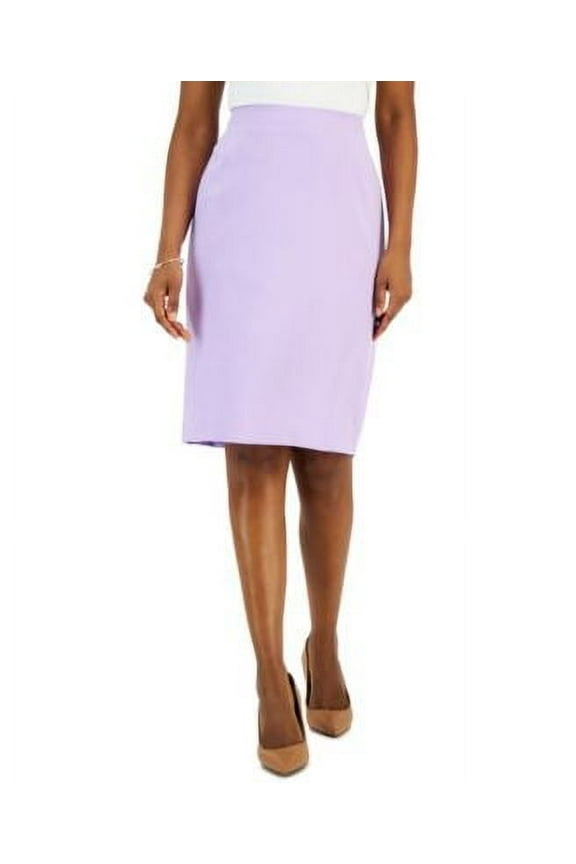 Petite Stretch-Crepe Slim Penc Lavendar Mist 4P