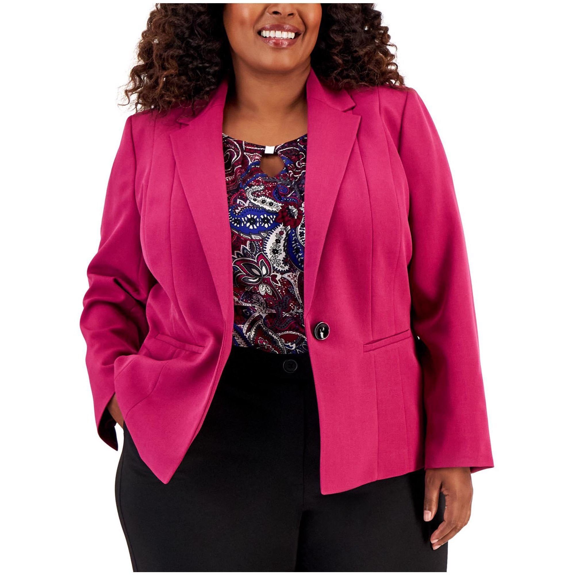 Ladies Jackets Kasper Pink Blazer Kasper Jackets Coats Kasper