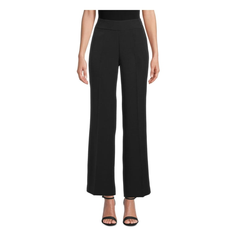 Side zip clearance wide leg pants