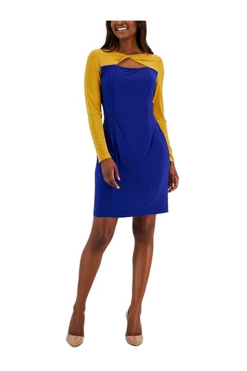 Blue Gold Dress