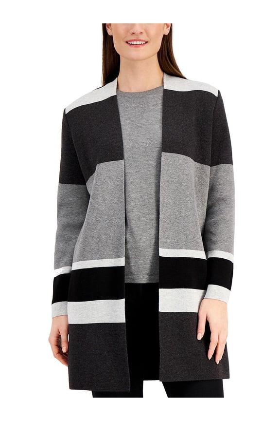 Womens Open Front Long Cardigan Sweater