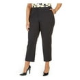 thumbnail image 1 of Kasper Womens Plus Elastic Back Office Dress Pants Gray 18W, 1 of 4