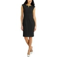 thumbnail image 1 of Kasper Womens Plus Sleeveless Midi Wear to Work Dress, 1 of 5