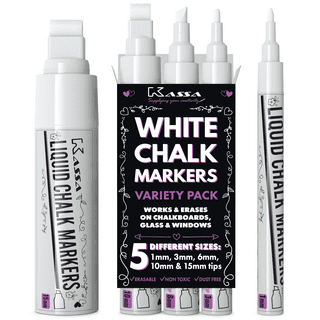 Loddie Doddie Liquid Chalk Markers - 24ct Color Collection - Pack of 24  Chalk Pens - Perfect for Chalkboards, Blackboards