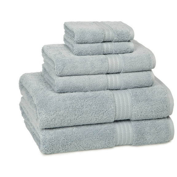 Kassadesign 12 Piece Towel Set-Color-Smoke Blue
