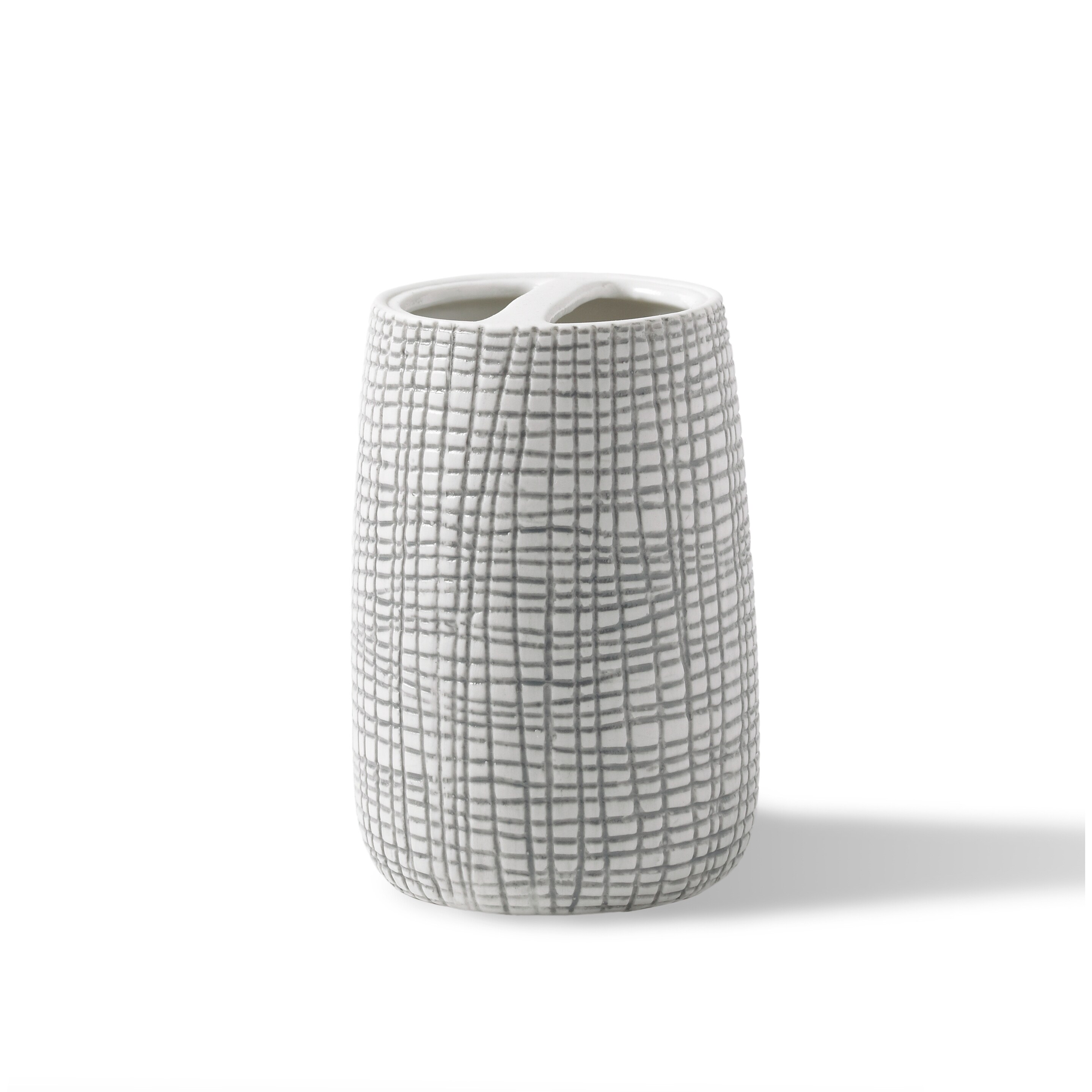 Kassatex Raffia Bath Accessory collection Toothbrush Holder