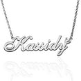 thumbnail image 1 of Kassidy Custom Name Necklace Customized Personalized Plated Name Necklace for Mother Daughter Friendship Women Valentine's Day Christmas Birthday New Year Silver, 1 of 7