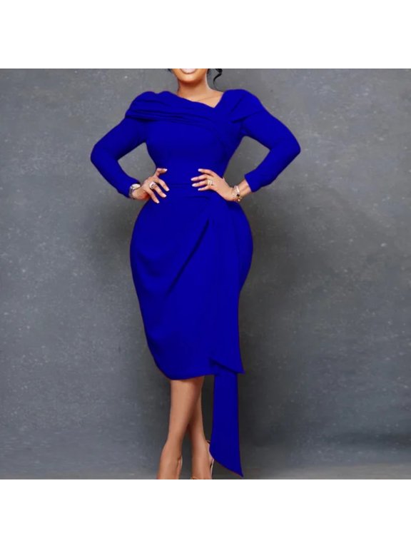 Kassie Pencil Dress Orange| Purple| Blue