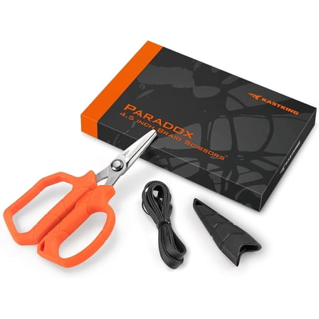 KastKing 4.5" Fishing Scissors, Stainless Steel Line Cutters
