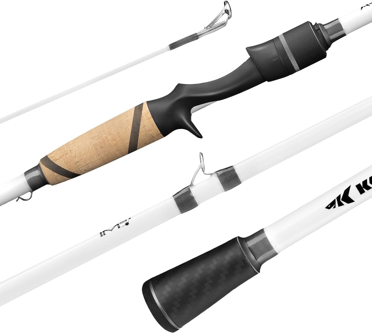 KastKing Assegai Bass Fishing Rods, IM9 Graphite Blanks Casting ...