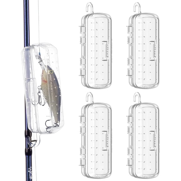 KastKing – Lure Cover with Vent Holes, Protects Hooks, Multiple Sizes (S, M, L, Jumbo,Drop Shot) - Fishing Gear-Bait Kapsule