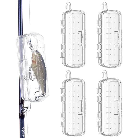 KastKing – Lure Cover with Vent Holes, Protects Hooks, Multiple Sizes (S, M, L, Jumbo,Drop Shot) - Fishing Gear-Bait Kapsule