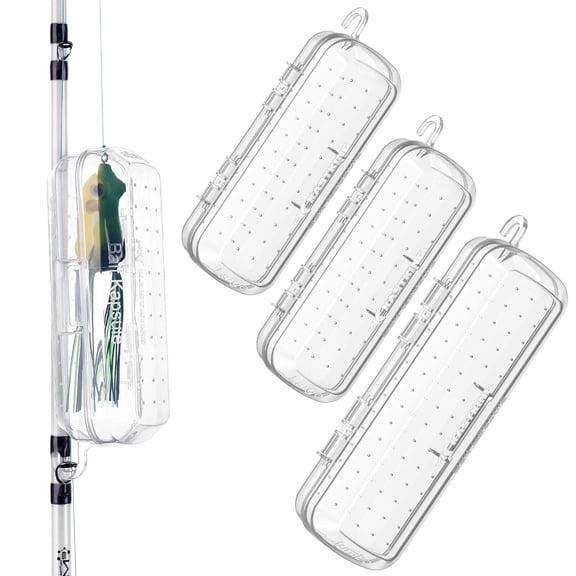 KastKing – Lure Cover with Vent Holes, Protects Hooks, Multiple Sizes (S, M, L, Jumbo,Drop Shot) - Fishing Gear-Bait Kapsule