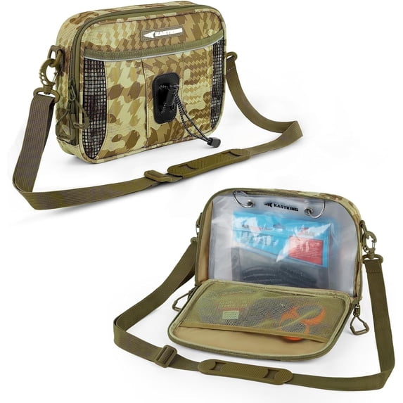 KastKing Detachable Bait Binder Tackle Bag Plastic Bait Storage For Hooks, Sinkers & Fishing Accessories- BaitSpace