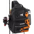 thumbnail image 1 of KastKing BaitSpace Fishing Sling Bag, Fishing Backpack with Rod & Beverage Holder, Tackle Bag for Fishing Gear, 1 of 8