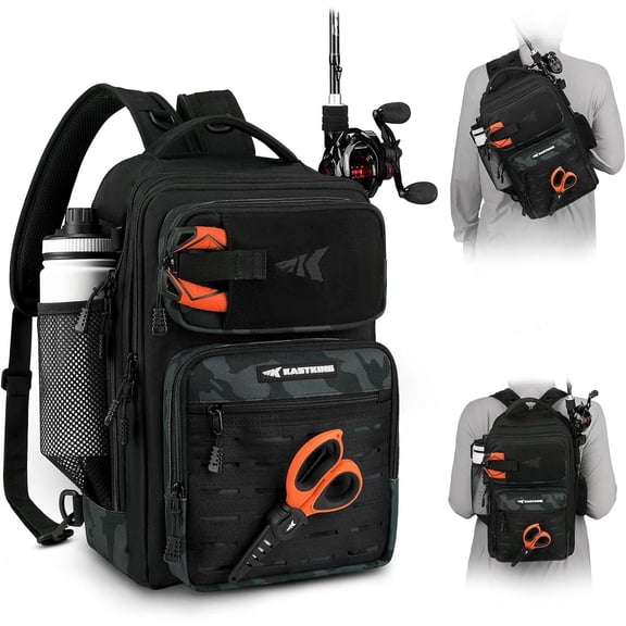 KastKing Sling Tackle Bag-Fishing Backpack Storge Fishing Gear and Equipment,Gift for Men- BlowBak