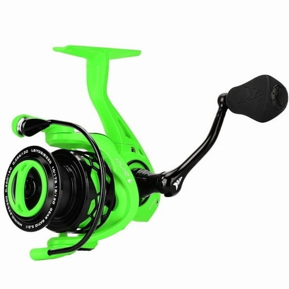 KastKing 3000 Spinning Reel 5.6oz Oversized Stainless Steel Main Shaft-Green 7+1-Zephyr Green