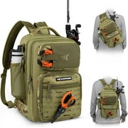 KastKing B Tactical Sling Tackle Bag-Lightweight Fishing Backpack Storge Fishing Gear and Equipment,Gift for Men- BlowBak