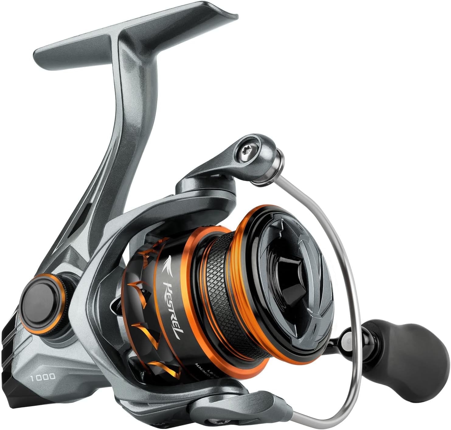 KastKing Carbon Spinning and Ice Fishing Reel 1000 SFS Carbon Body, lightweight and weighs 4.6 Oz, Full carbon fiber frame, 6.2:1 Gear Ratio-Kestrel