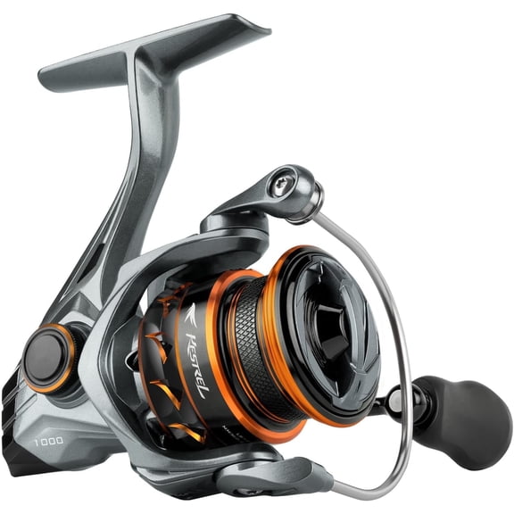 KastKing Carbon Spinning and Ice Fishing Reel 1000 SFS Carbon Body, lightweight and weighs 4.6 Oz, Full carbon fiber frame, 6.2:1 Gear Ratio-Kestrel