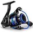 thumbnail image 1 of KastKing 5000 Spinning Reels, 17.5Lbs Max Drag, 5.2:1 Gear Ratio-Centron Black, 1 of 10