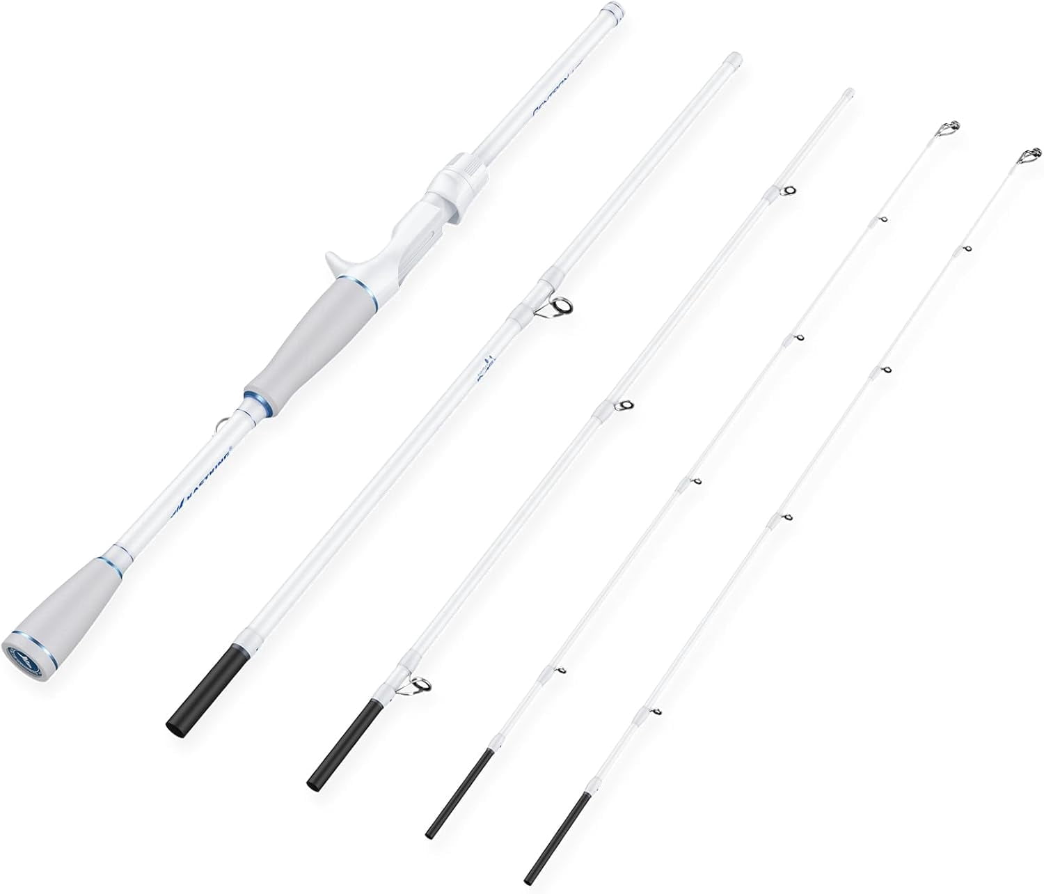 KastKing Travel Fishing Rods, Portable 4/5 Piece Spinning & Casting Rods, Extra Twin-Tip- Centron Lite