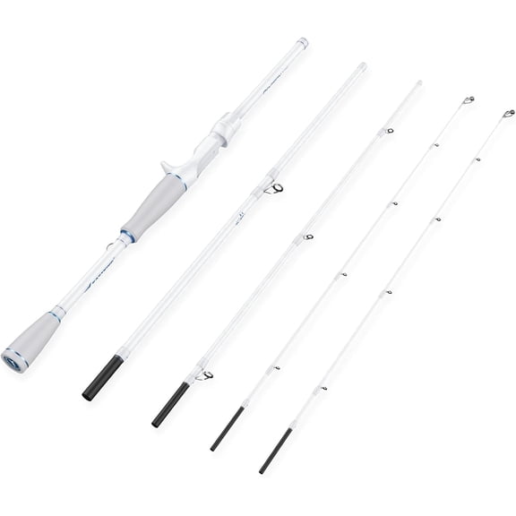KastKing Travel Fishing Rods, Portable 4/5 Piece Spinning & Casting Rods, Extra Twin-Tip- Centron Lite