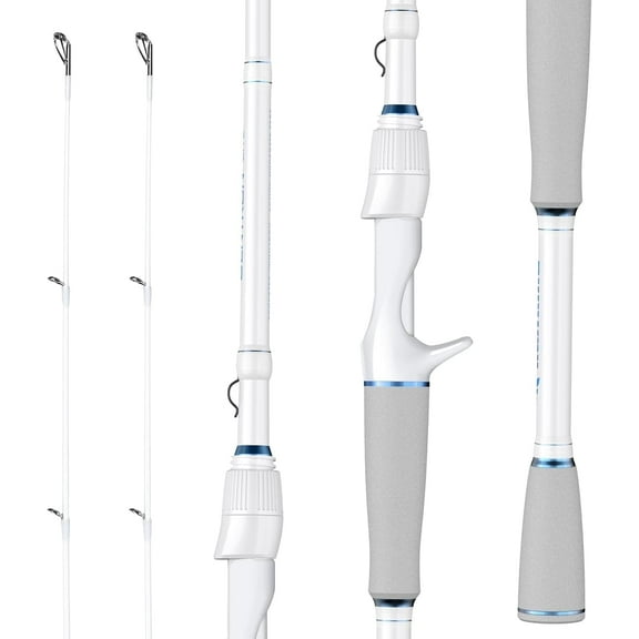 KastKing Twin Tip Fishing Rods, IM6 Graphite Blanks, Stainless Steel Guides with Ceramic Rings, EVA Handle-Centron Lite