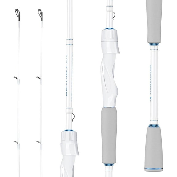 KastKing  Twin Tip Fishing Rods, IM6 Graphite Blanks, Stainless Steel Guides with Ceramic Rings,  EVA Handle-Centron Lite