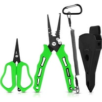 KastKing Cutthroat 7.5" Fishing Pliers & 5" Braid Scissors Set