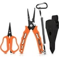 thumbnail image 1 of KastKing Cutthroat Fishing Pliers & Braid Scissors Set, 7.5", Saltwater Resistant, 1 of 9