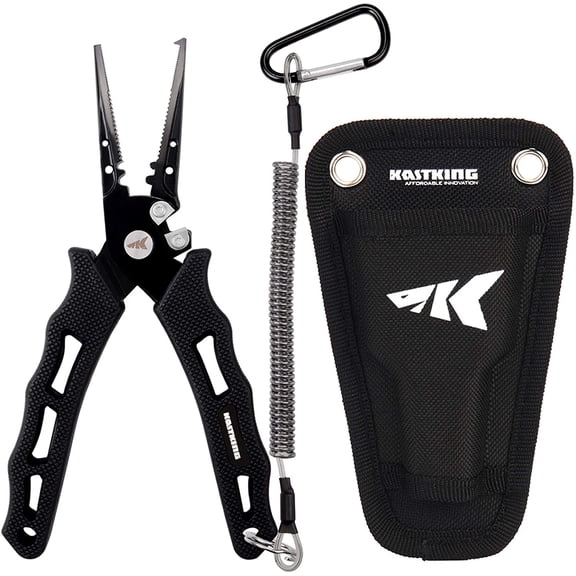 KastKing Cutthroat Split Ring Pliers, Tungsten Carbide Cutters