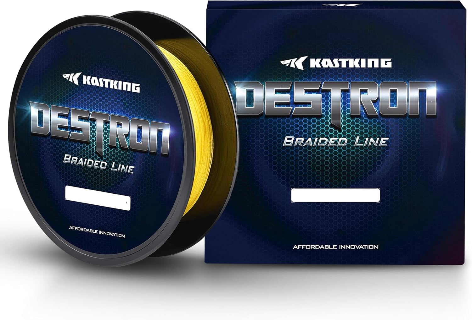 KastKing Destron Braided Fishing Line, Highly Abrasion Resistant, Improved Knot Strength, Ultra-Thin Diameter Superline