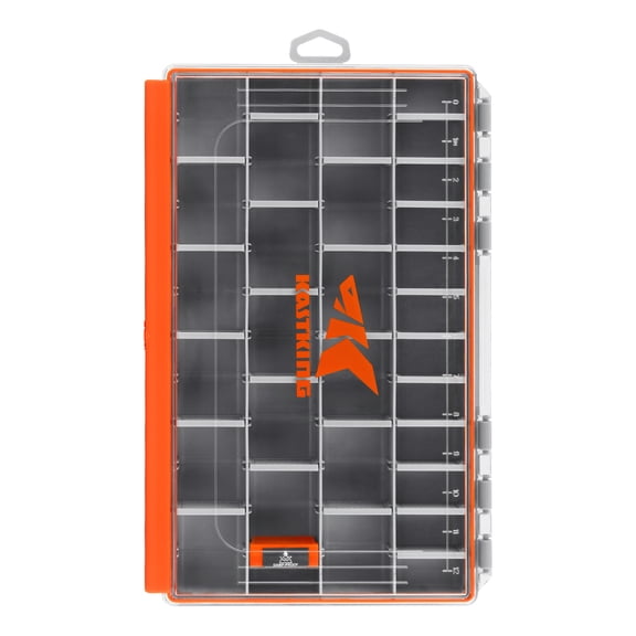KastKing Double-Sided Waterproof Fishing Tackle Box – Adjustable Dividers,1 Pack -3500
