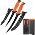 thumbnail image 1 of KastKing Paradox Fillet Knife Set, 7" & 9", G4116 Stainless Steel, 1 of 7