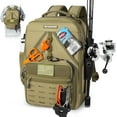thumbnail image 1 of KastKing Fishing Tackle Backpack,Water-Resistant Fishing Bag With 2 Rod Holders,Fishing Gear and Equipment -KarryAll KastMate, 1 of 8