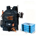 thumbnail image 1 of KastKing Fishing Tackle Backpack with Removable Bait Binder & 4 Tackle Boxes, Rod Holders Storage Fishing Gear- BaitSpace 50L, 1 of 11