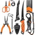 thumbnail image 1 of KastKing 4PC Fishing Tool Set, Pliers, Knife, Scissors & Lip Gripper SteelStream, 1 of 9