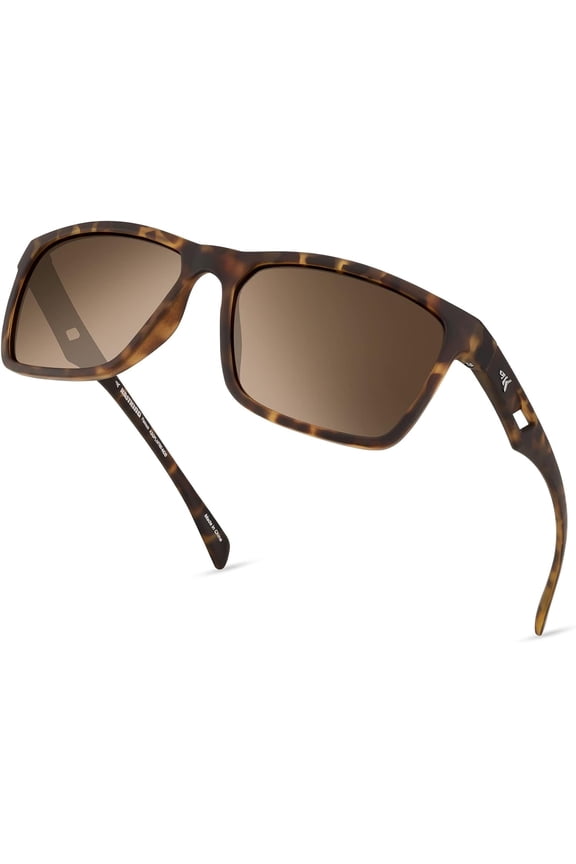 Polarized Sport Sunglasses Ideal for Driving Fishing Cycling Running, UV Protection- FlatRock