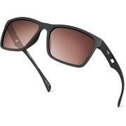 Polarized Sport Sunglasses Ideal for Driving Fishing Cycling Running, UV Protection- FlatRock